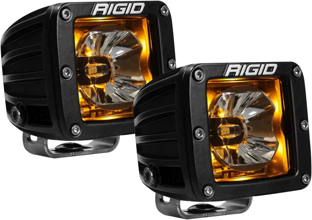 Rigid Industries Barre lumineuse LED 3 po 3 LED 15W Radiance Pod Paire - Ambre