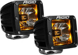 Rigid Industries LED Light Bar 3 in. 3 LEDs 15W Radiance Pod Pair - Amber