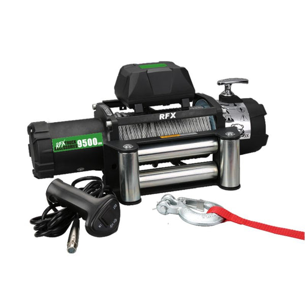 RFX Winch (9500lb, 5.5hp, Steel Rope)