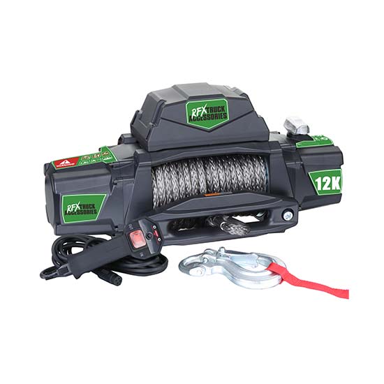 RFX Winch (12,000lb, Synthetic Rope)