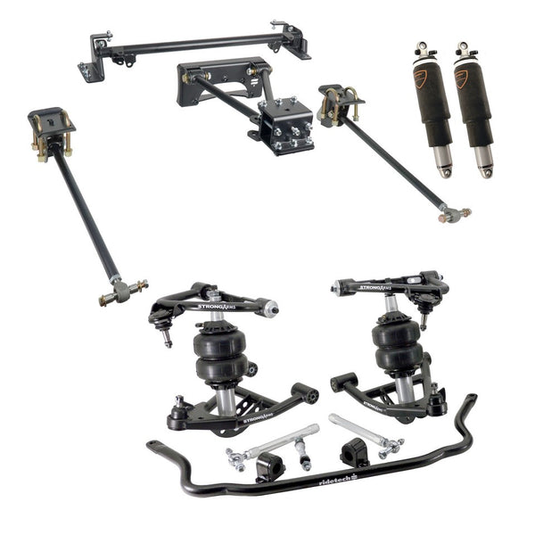Ridetech Suspension TQ Air Suspension System for 1982-2003 S10, S15 and Sonoma w/ 7.5" Differential.