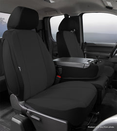 FIA Seat Cover Front Seat Protector Bench Seat 40/20/40 - Black (FISP87-29BLACK)