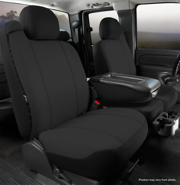 FIA Seat Cover Front Seat Protector Bench 40/20/40 - Black (FISP88-37BLACK)