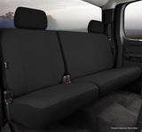 FIA Seat Cover Rear Second Seat Protector Bench Seat 60/40 - Black