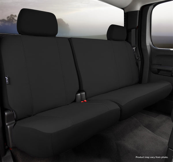 FIA Seat Cover Rear Second Protector Bench 60/40 - Black (FISP82-94BLACK)
