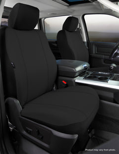 FIA Seat Cover Front Seat Protector Bucket Seat - Black (FISP89-22BLACK)