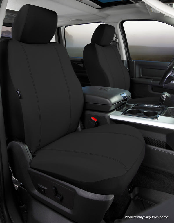 FIA Seat Cover Front Seat Protector Bucket Seat - Black (FISP89-22BLACK)