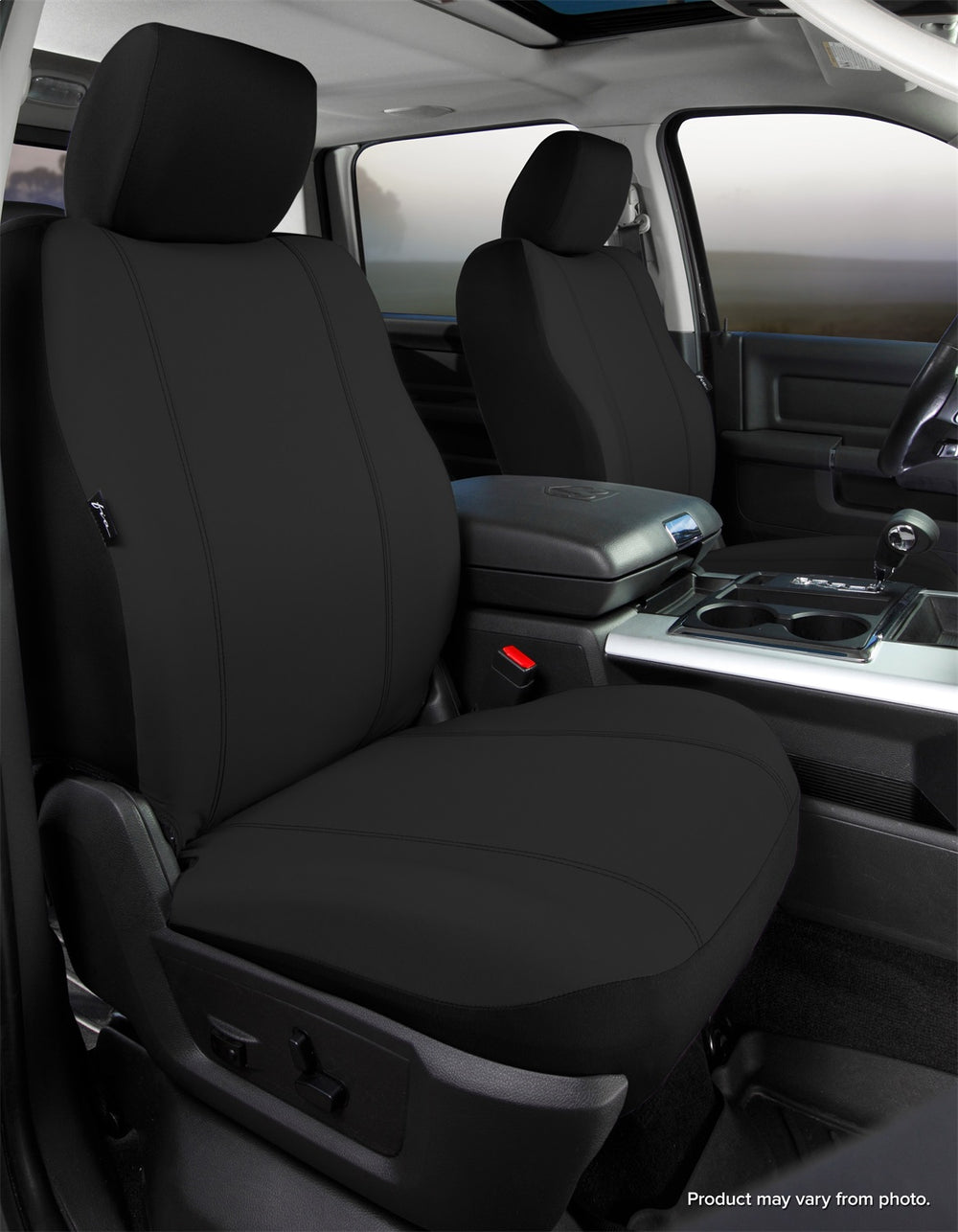 FIA Seat Cover Front Seat Protector Bucket Seat - Black (FISP89-39BLACK)