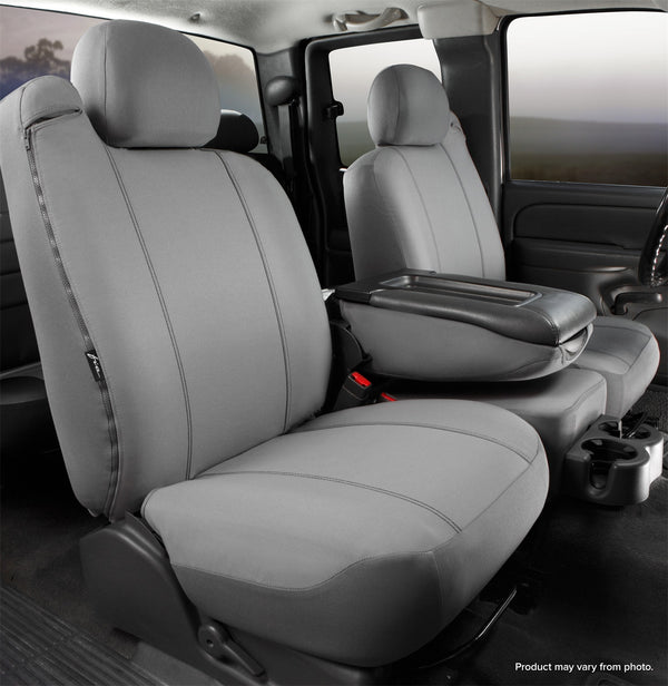 FIA Seat Cover Front Seat Protector Bench 40/20/40 - Gray (FISP88-36GRAY)