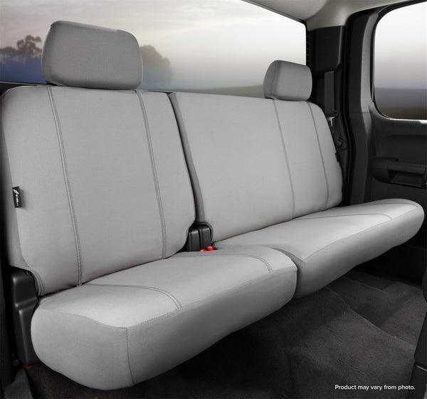 FIA Seat Cover Rear Second Seat Protector Bench Seat 60/40 - Gray (FISP82-97GRAY)