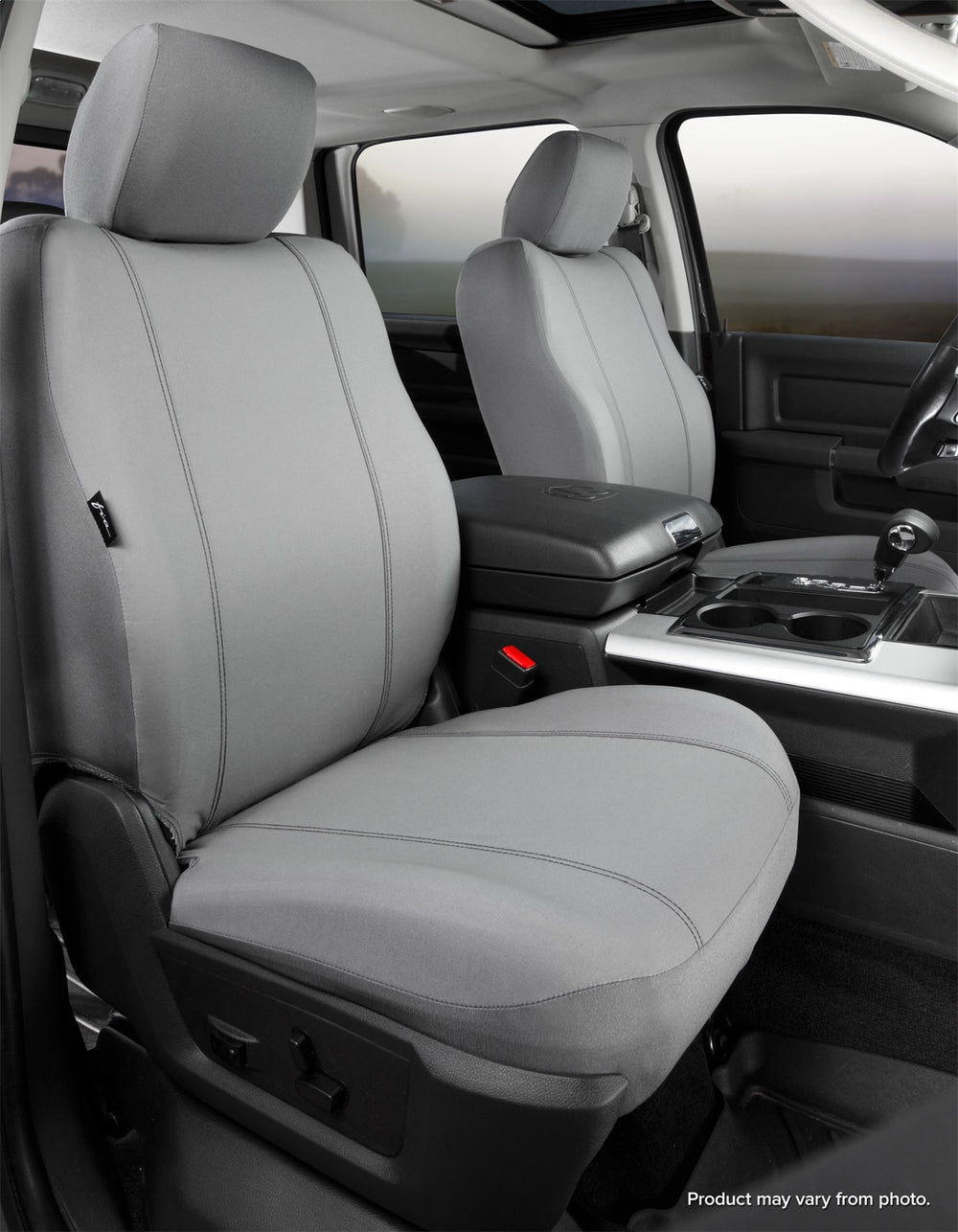 FIA Seat Cover Front Seat Protector Bucket Seat - Gray (FISP89-75GRAY)