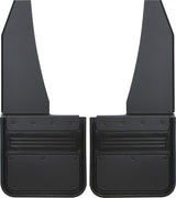 Truck Hardware Mudflap Offset 12 x1in Universal - Black