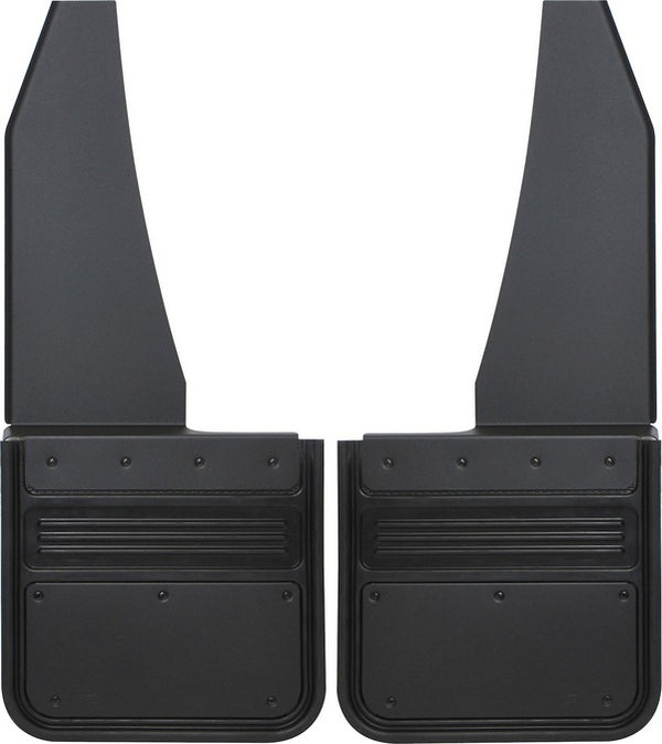 Truck Hardware Mudflap Offset 12 x1in Universal - Black (TH-GAA756751)