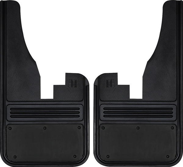 Truck Hardware Mudflap Pair Gatorback 12x23 Front Dodge Ram Cut 09-18 No Plate - Black (TH-GB1223C09BK)