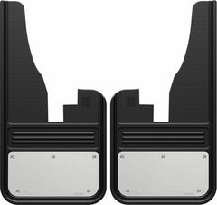 Truck Hardware Mudflap Pair Gatorback 12x23 Front No Logo - Stainless Steel (TH-GB1223C09SS)