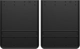 Truck Hardware Mudflap Pair Gatorback 19x24 Dually Rectangular No Plate - Black