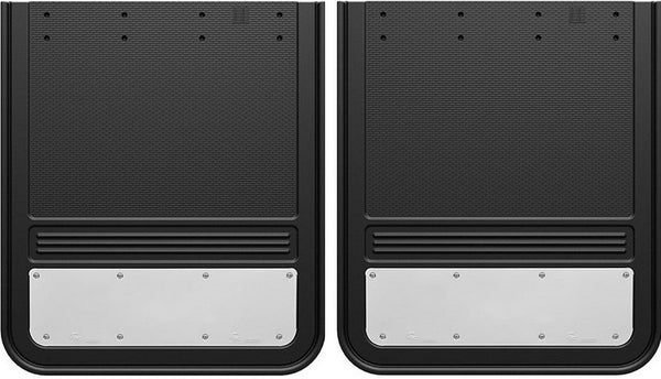 Truck Hardware Garde-boue Gatorback universels 21X24 pour Dually (paire) - inox (TH-GB2124SS)