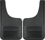 Truck Hardware Mudflap Universal 12X22 MoonCut - Black