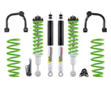 Ironman 4x4 - 3" Nitro Gas Suspension Lift Kit - Stage 2 - Green Coils - TOY093CAKGS2P-G