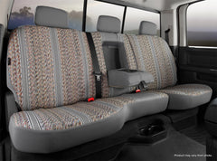 FIA Seat Cover Rear Second Wrangler Bench Seat 40/60 - Gray (FITR42-54GRAY)
