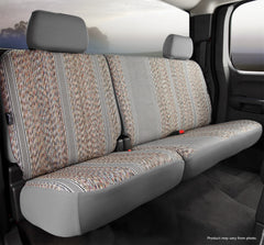 FIA Seat Cover Rear Second Wrangler Bench Seat 60/40 - Gray (FITR42-83GRAY)