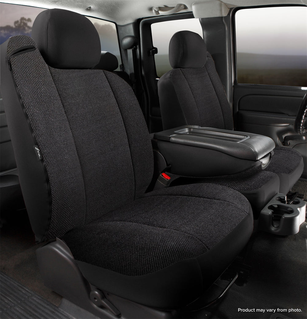 FIA Seat Cover Front Wrangler Bench 40/20/40 - Black (FITRS48-36BLACK)