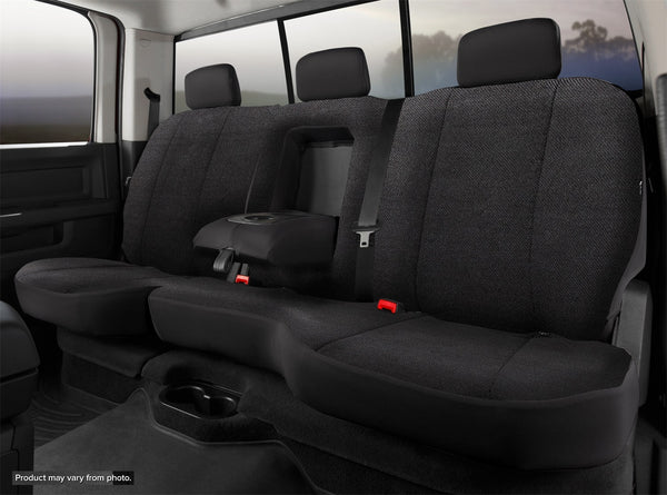 FIA Seat Cover Rear Second Wrangler Bench 60/40 - Black (FITRS42-66BLACK)