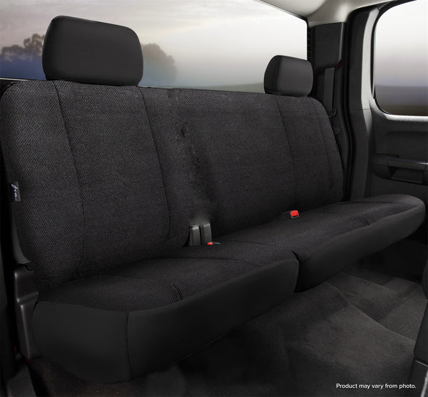 FIA Seat Cover Rear Second Wrangler Bench 60/40 - Black (FITRS42-67BLACK)