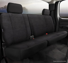 FIA Seat Cover Rear Second Wrangler Bench Seat 60/40 - Black (FITRS42-83BLACK)