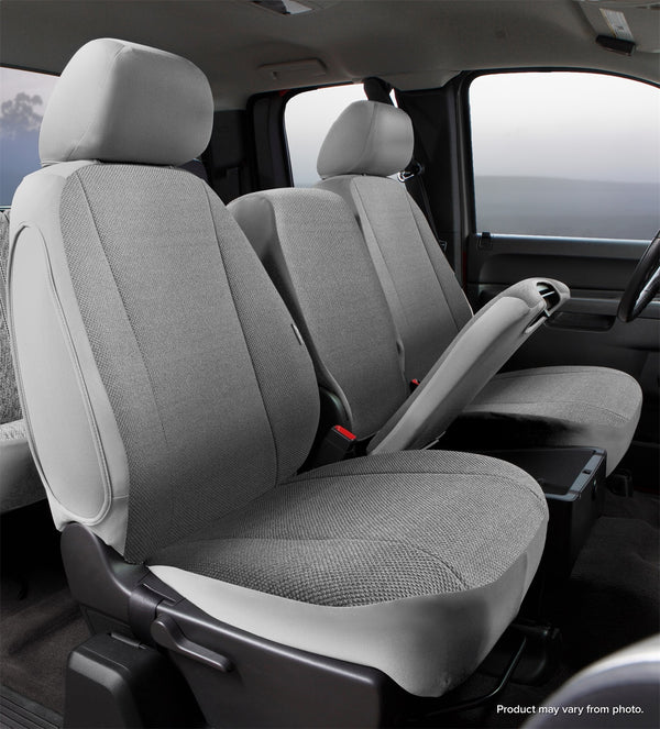 FIA Seat Cover Front Wrangler Bench Seat 40/20/40 - Gray (FITRS49-42GRAY)