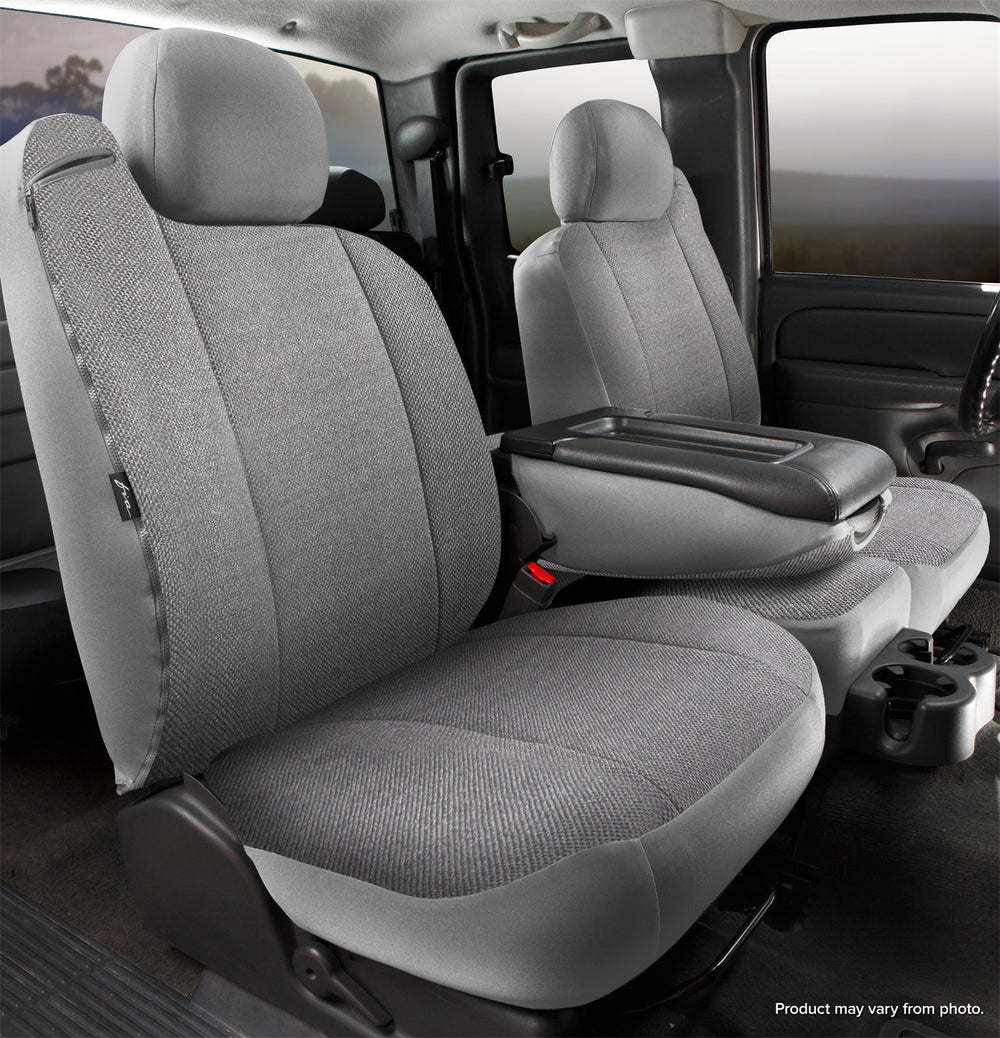 FIA Seat Cover Front Wrangler Bench 40/20/40 - Gray (FITRS48-37GRAY)