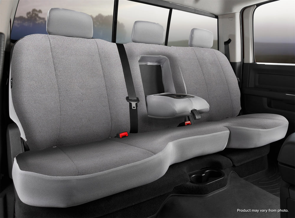FIA Seat Cover Rear Second Wrangler Bench Seat 40/60 - Gray (FITRS42-49GRAY)