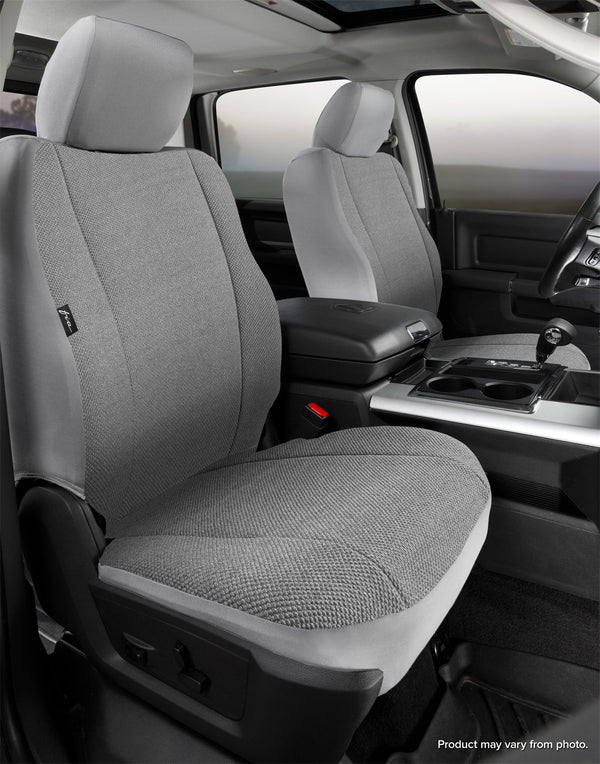 FIA Seat Cover Front Wrangler Bucket Seat - Gray (FITRS49-41GRAY)