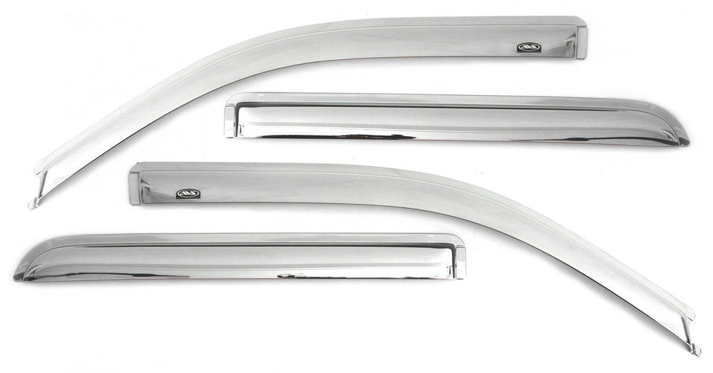 Déflecteurs de vitres 4 pièces AVS Outside Mount Ventvisor – Chrome