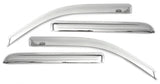 AVS Outside Mount 4pc Ventvisor - Chrome