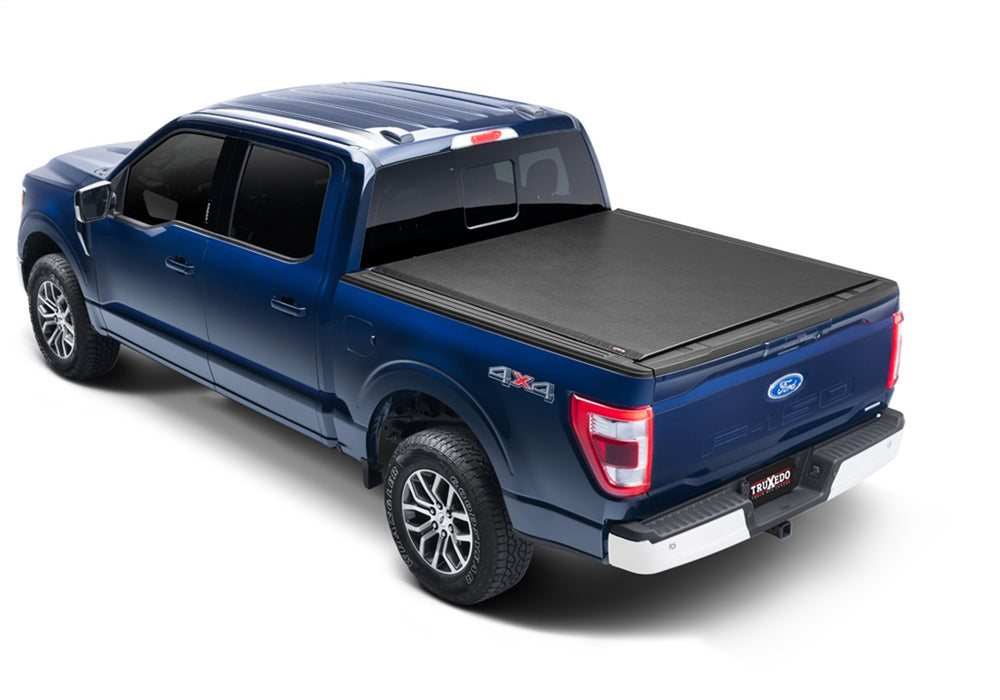 TruXedo Lo Pro QT Soft Roll-Up Tonneau Cover — 8' Bed — 2015-2021 Ford F-150 (598701)