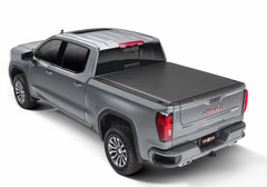 TruXedo Lo Pro Soft Roll-Up Tonneau Cover — 5'9" Bed — 2020-2021 GM 1500 Bed, with CarbonPro Bed (574301)
