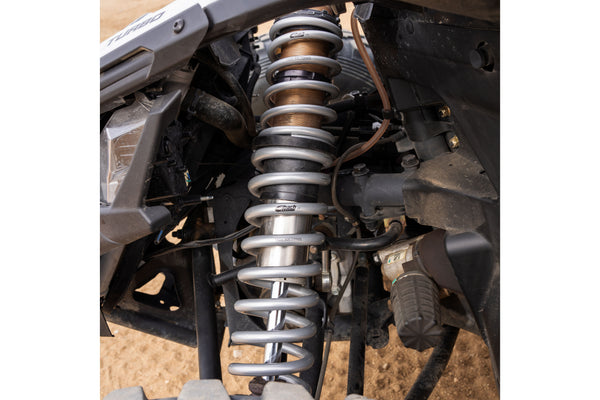 Eibach 2022+ Polaris RZR Turbo R 4/Ultimate Fox Dynamix Dv 4Seat Performance UTV Spring Kit Silver