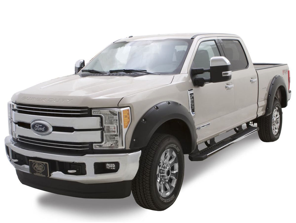 Élargisseurs d'ailes "Pocket Style" 4 pièces - Noir (Ford F250/F350 Super Duty 17-22)