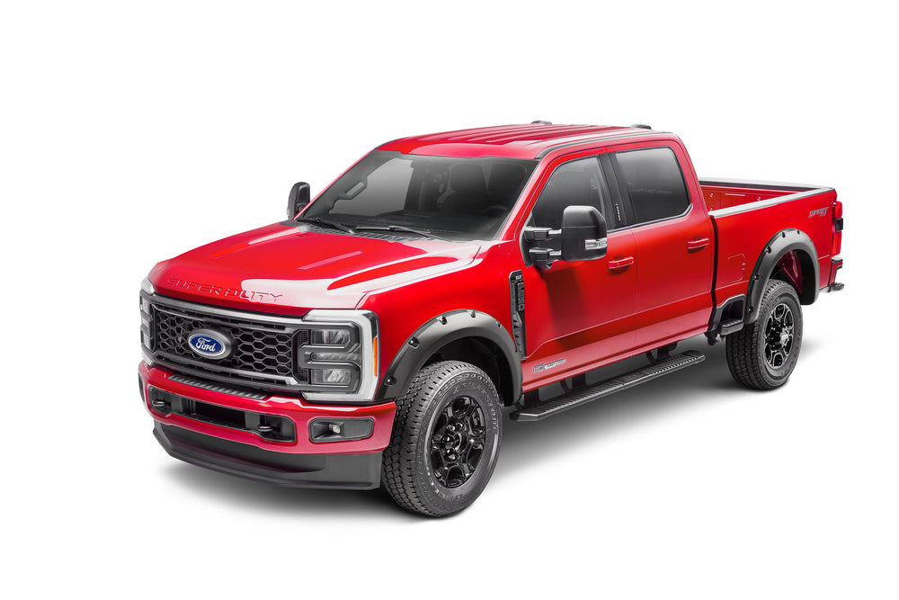 Élargisseurs d'ailes style poche 4 pièces - Noir (Ford F250/F350 Super Duty 23-24)