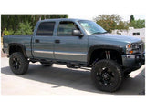 Fender Flare Pocket Style 4pc Black (99-07 Chevrolet/GMC Sierra/Silverado 1500/2500/3500 Classic/HD)