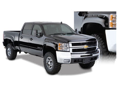 Extensions d'ailes style Pocket 4 pièces - Noires (Chevrolet Silverado 1500 07-13/2500/3500 Heavy Duty 07-14)