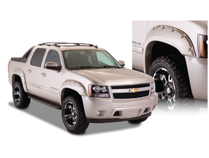 Fender Flare Pocket Style 4pc Black (07-13 Chevrolet Avalanche)