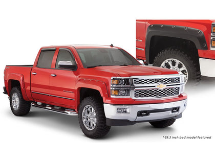 Fender Flare Pocket Style 4pc - Black (14-18 Chevrolet Silverado 1500/15-19 2500/3500 Heavy Duty)