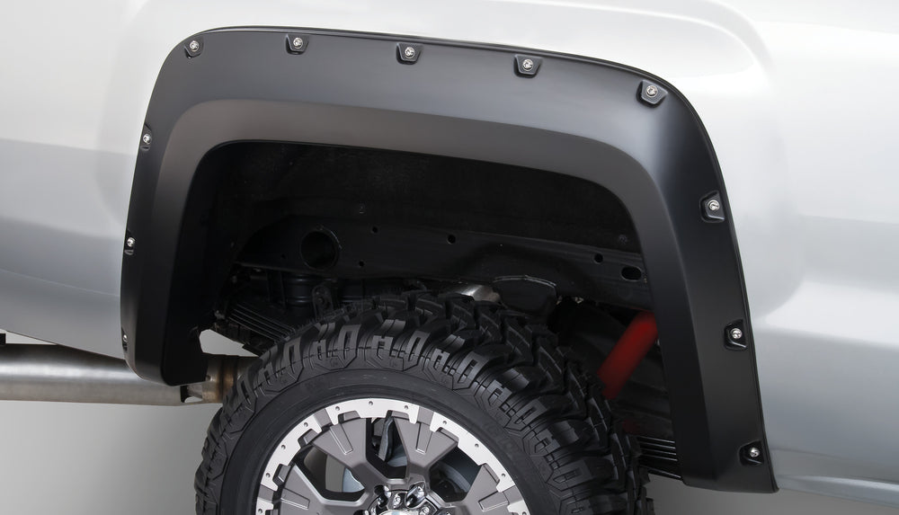Élargisseurs d'ailes style Pocket 4 pièces noir (GMC Sierra 2500/3500 HD 15-19)