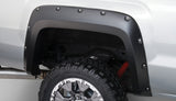 Fender Flare Pocket Style 4pc Black (15-19 GMC Sierra 2500/3500 HD)