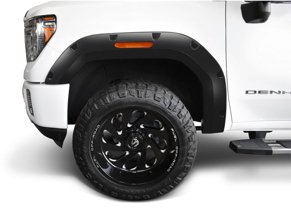Élargisseurs d'ailes Pocket Style 4 pièces – Noir (GMC Sierra 2500/3500 Heavy Duty 20-24)