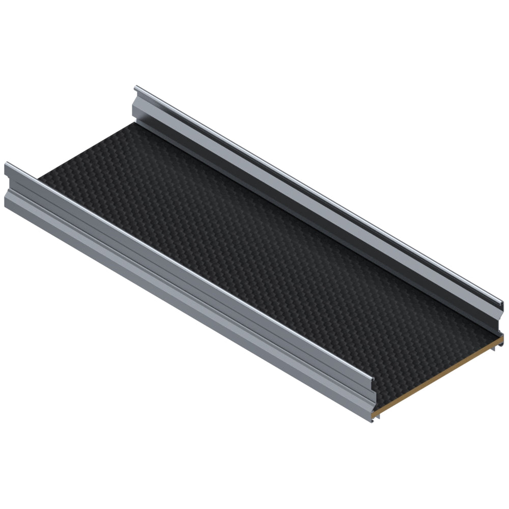 Westcan Kit d'étagères avec un seul séparateur - Fourgonnette 36 po x 12 po x 3 po H