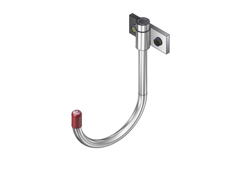 Crochet pivotant simple Westcan Ouverture de 4-1/2 po
