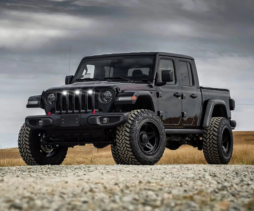 Oracle Pre-Runner Style LED Grille Kit for Jeep Gladiator JT - White